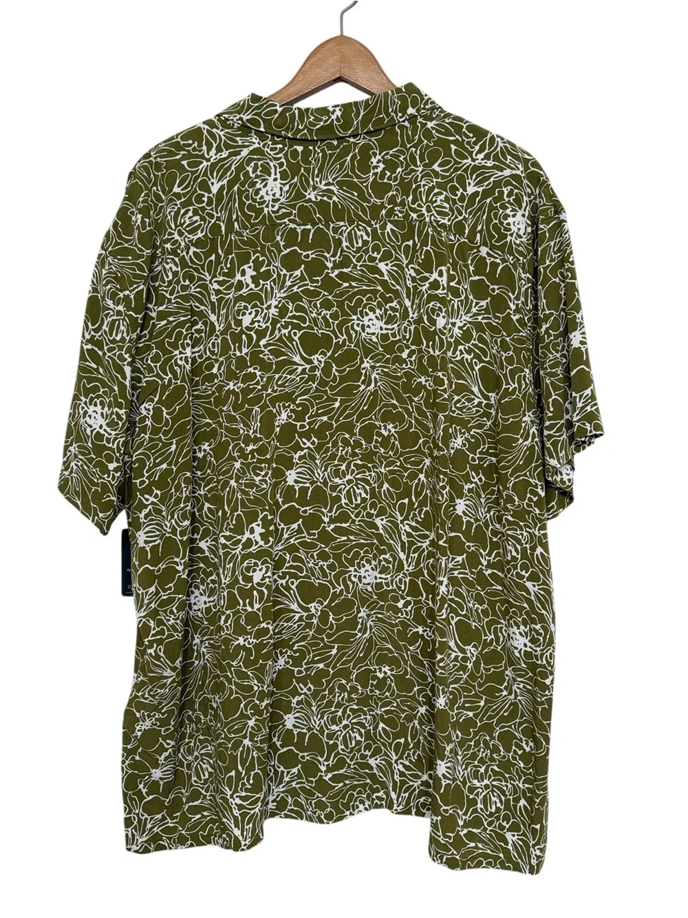 Levi’s Classic Camper Green Floral Button Up Shirt X-Large NWT